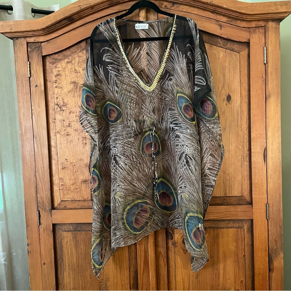 KITTEN swimwear cover up.               NWOT.   OS